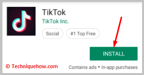 Reinstall TikTok App