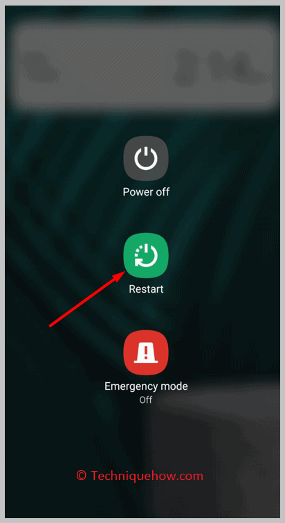 Restart the Device on phone