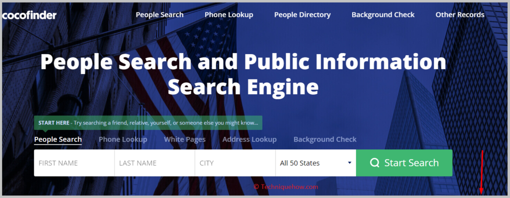Scroll down to the end of the page
