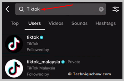 Search From Another profile & If It Exists