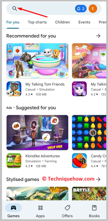 Search for Snapchat