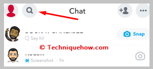 Search on user