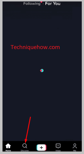 Search user on tiktok