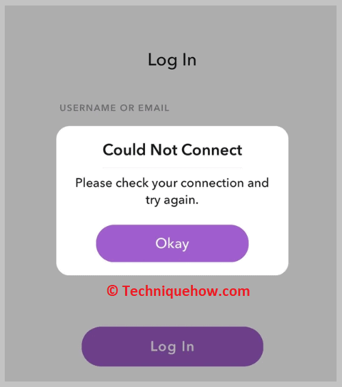 Snapchat Server Issue