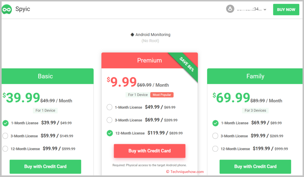 Then purchase a plan to activate
