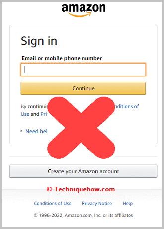 You can't log in
