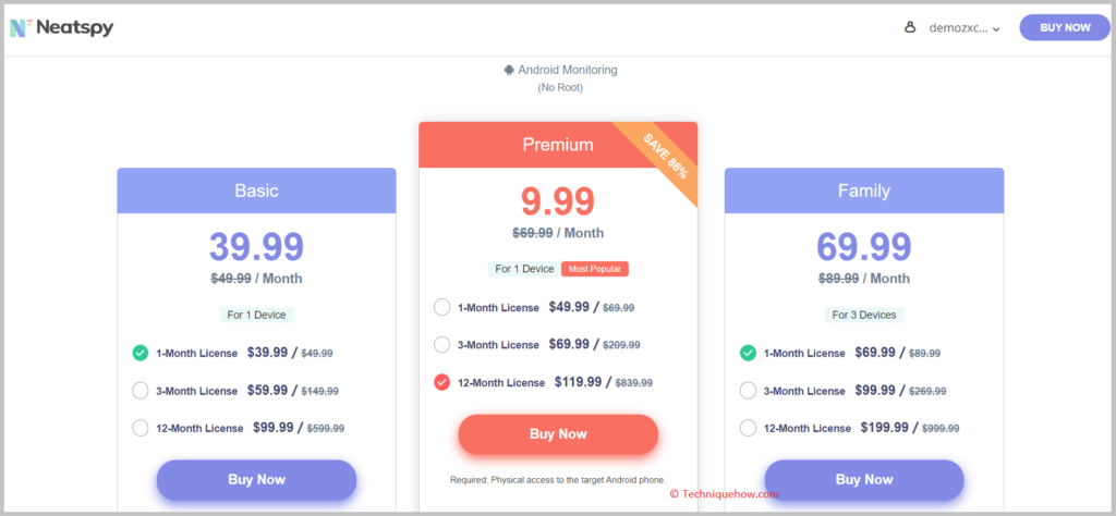You need to buy any plan