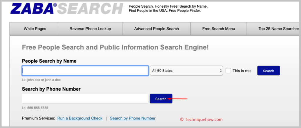 You need to click on the Search