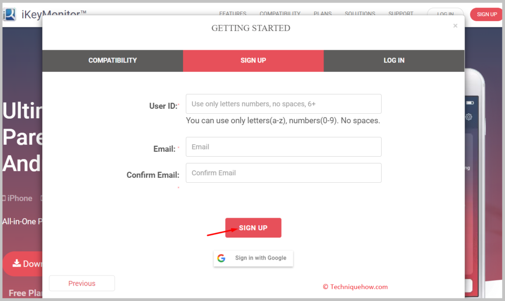 You need to enter the details