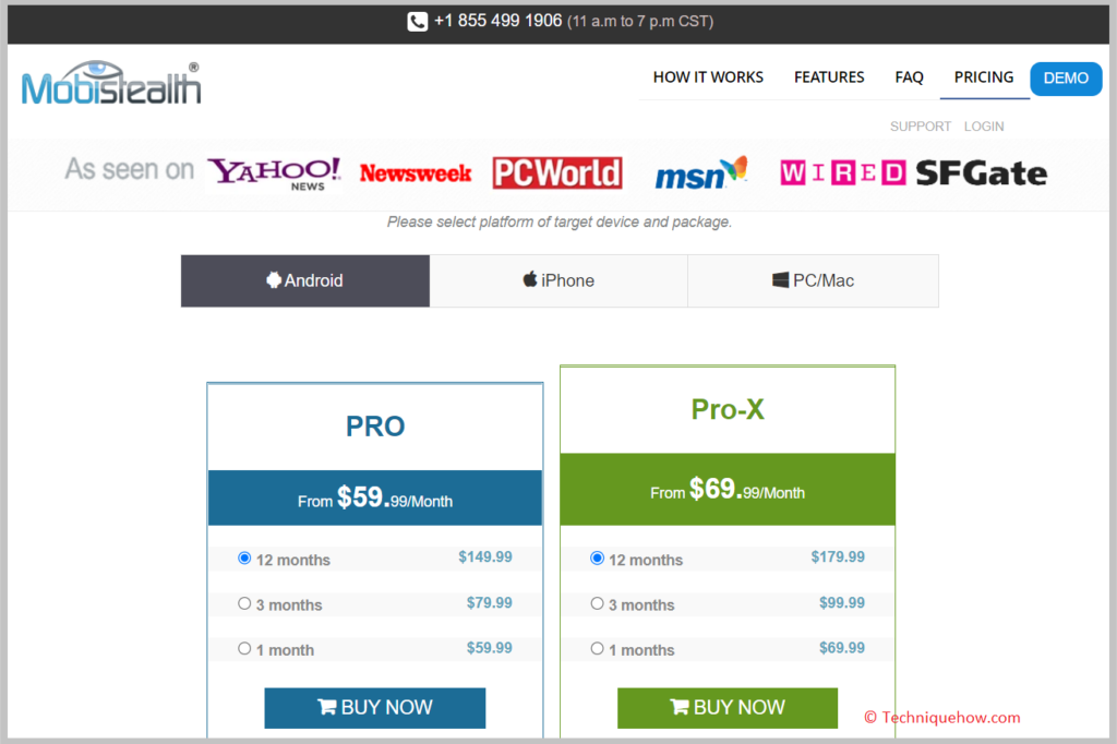 buying any available plan