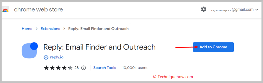 click Add to Chrome