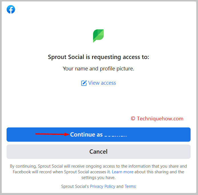 click on + Connect a profile