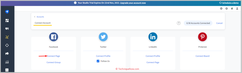 click on Continue to add on facebook
