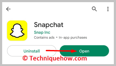 click on Open and the app