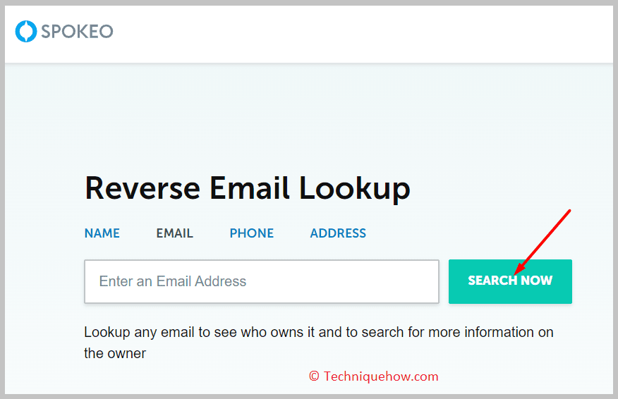 click on SEARCH NOW