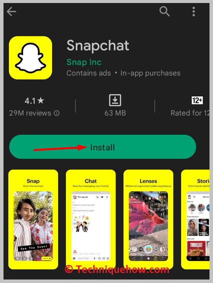 click on the Install button