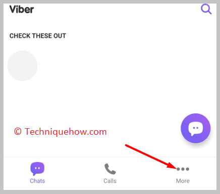click on the More icon