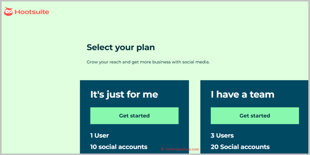  create a Hootsuite account