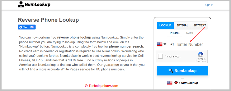 numlookup