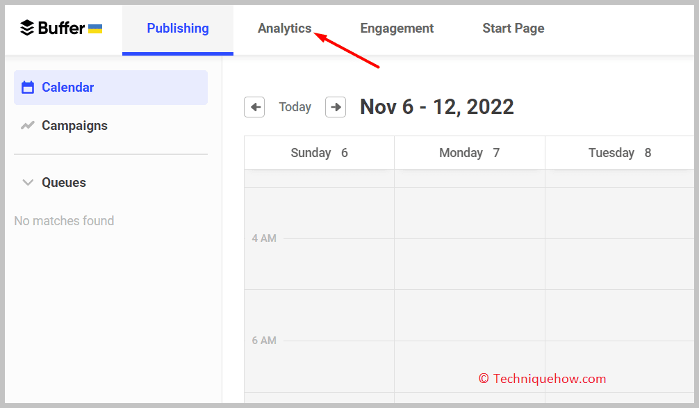 see the Analytics option