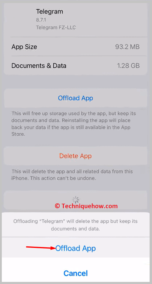 the Offload App