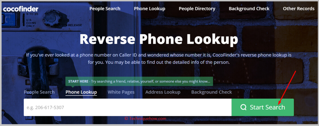 the Start Search button