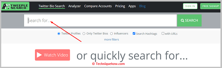 tweeplesearch
