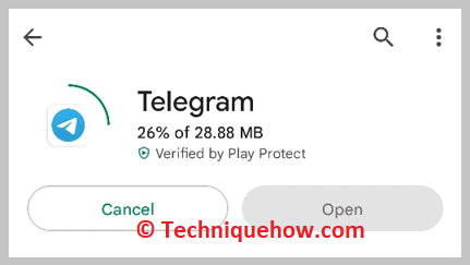 wait for it to get downloaded