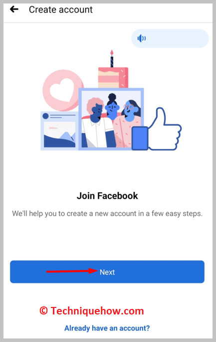 you need to click on Next.