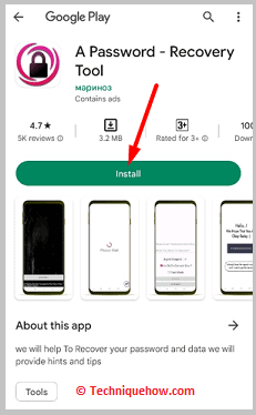 A Password - Recovery Tool