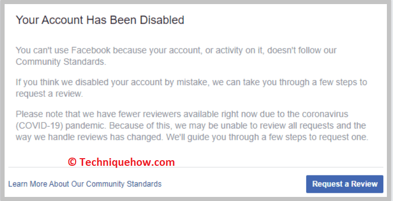 Accounts May Have Been Disabled