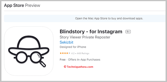 Blindstory - for Instagram