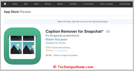 Caption Remover from Snapchat