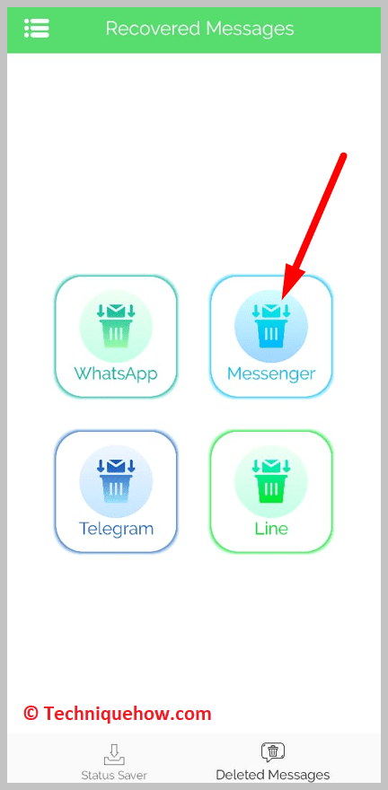 Click on Messenger