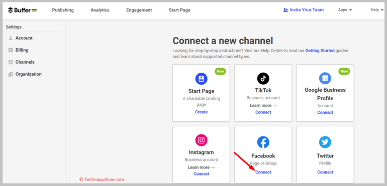 Click on connect