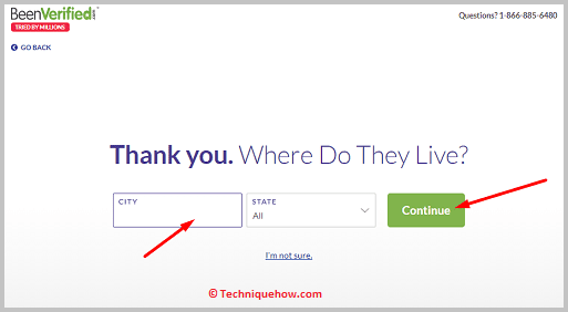 Click on continue