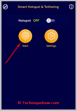 Click on start