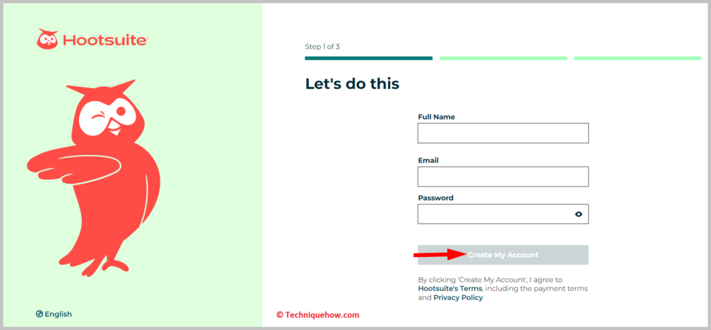 Create My Account