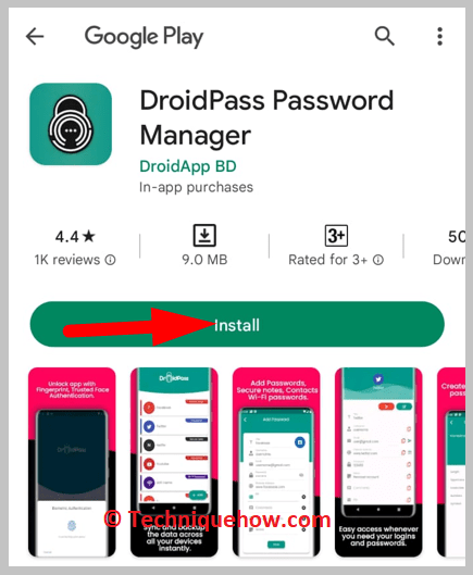 Download the app from