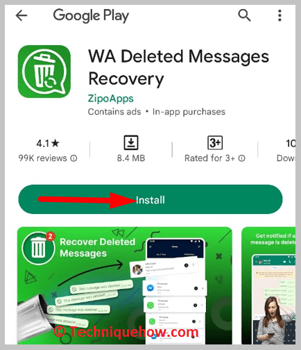 Download the app from