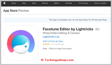 Facetune2 install