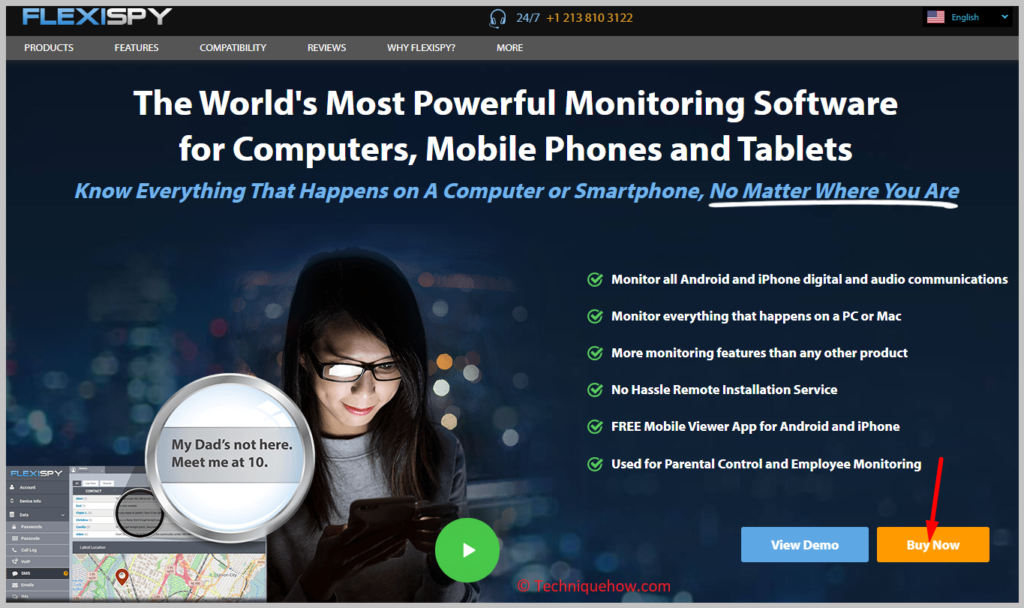Flexispy website