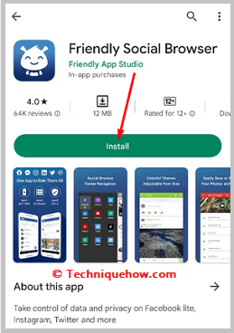 Friendly Social Browser