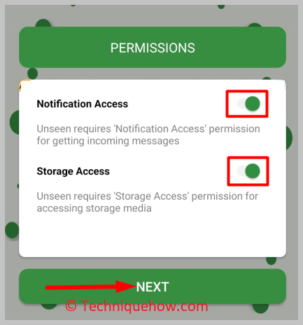 Give them notification