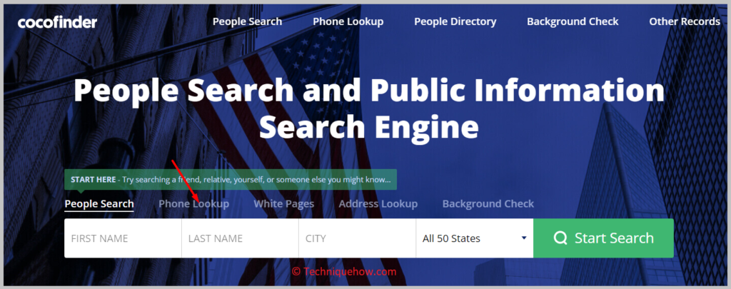 Go to the Phone Lookup