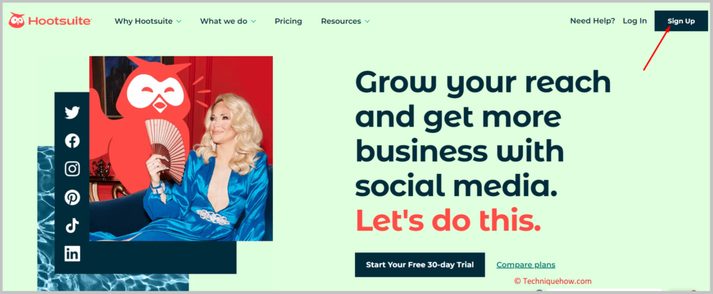 Hootsuite on your browser