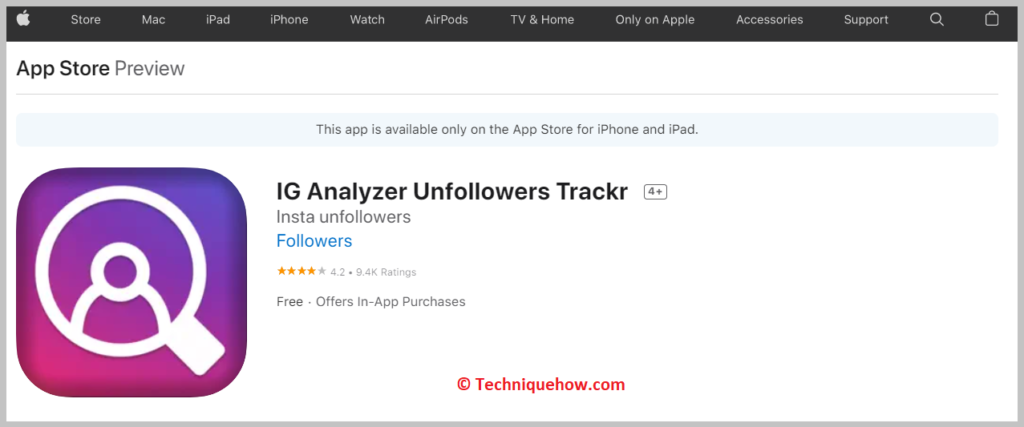 IG Analyzer Unfollowers Trackr