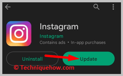 Instagram Is not Updated