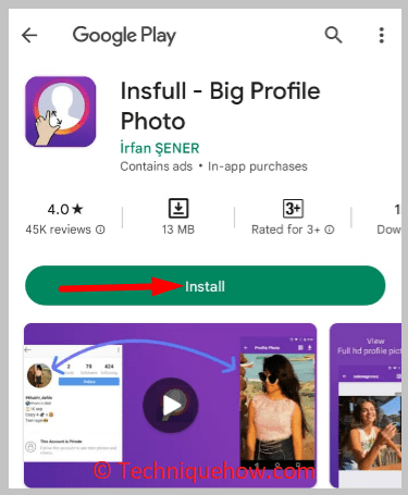 Install the Insfull