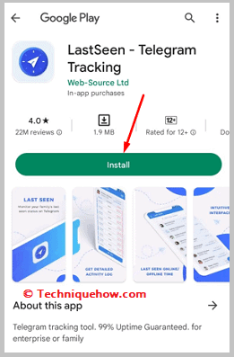 LastSeen - Telegram Tracking